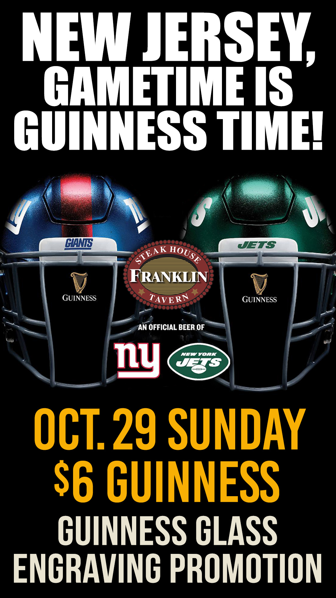 Superbowl Sunday Tailgate Party – Franklin Steakhouse and Tavern